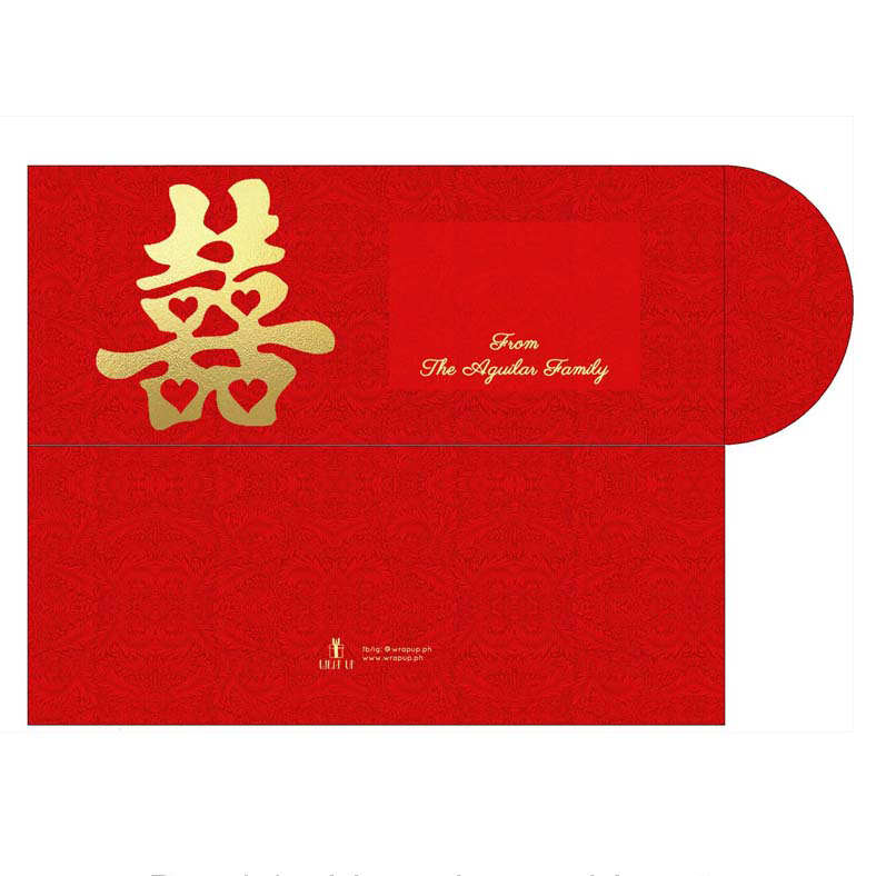MEL8__Double Happiness Heart on Red Leaves copy