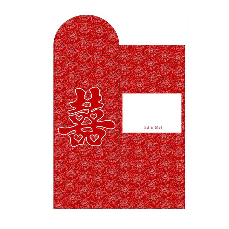 MEL8__Double Happiness Heart on Red with White Roses Outline copy